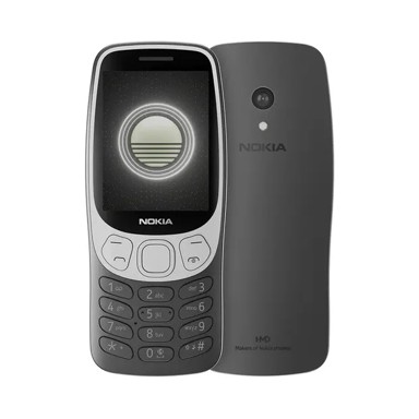 NOKIA Mobitel 3210 4G DS (2024), 2.4", MicroSD, Dual SIM, kamera, crni
